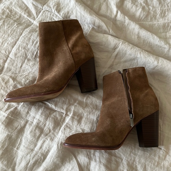 Sam Edelman Suede Blake Bootie - Picture 1 of 6